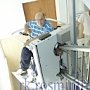 Здание городского совета в Саках оборудовали подъемником для инвалидов