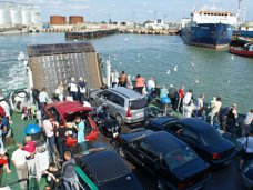 Переправы через пролив в порту «Крым» ожидает уже более 3 тыс. автомобилей