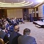 Сергей Аксёнов принял участие во встрече Дмитрия Медведева с главами регионов России