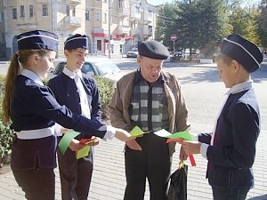 Автоинспекторы и волонтеры призывают общественность к повышению безопасности пожилых людей на дорогах