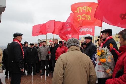 Удмуртская Республика. Митинг коммунистов в память о защитниках советской власти