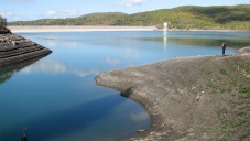 Объём воды в водохранилищах Крыма за неполный месяц снизился