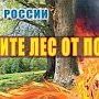 МЧС предупреждает: в Крыму сохраняется чрезвычайная пожарная опасность