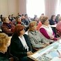 В поселке Кировское проведена рабочая встреча участкового с гражданами