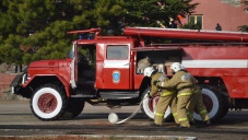 Лучшими пожарными биатлонистами стали спасатели из Симферополя