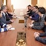 Глава Крыма провёл встречу с делегацией южнокорейской инвестиционной компании
