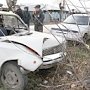 На востоке Крыма пьяный водитель врезался в дерево