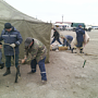 Крымские спасатели оказывают помощь гражданам на Керченской паромной переправе