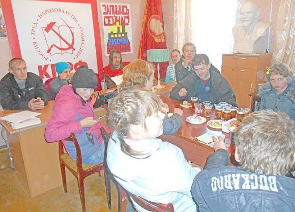 Ивановская область. В Шуе прошло следующее собрание молодых коммунистов и членов молодёжных организаций города