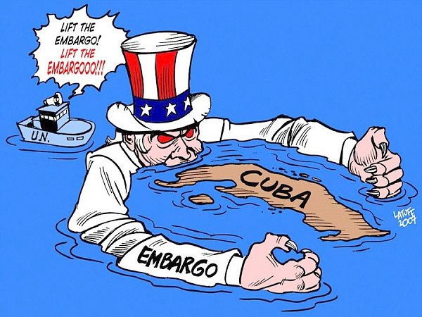 Генеральная Ассамблея ООН проголосовала за резолюцию о снятии торгово-экономической блокады Кубы со стороны США