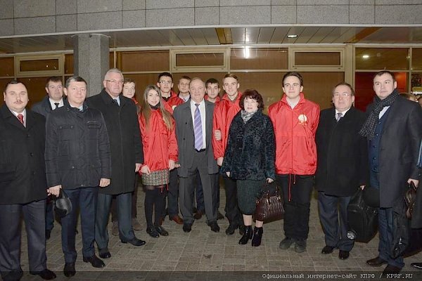 Г.А. Зюганов с рабочим визитом прибыл в Минск
