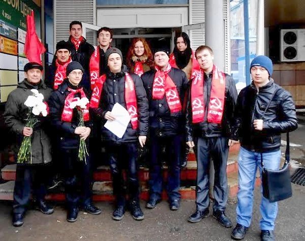 Пермские коммунисты провели мероприятие, посвященное 96-ой годовщине основания ВЛКСМ