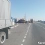 Информация о количестве грузовых авто на Керченской переправе неправдивая, — водитель