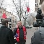Первый секретарь Псковского обкома КПРФ А.А. Рогов дал интервью ГТРК «Псков»