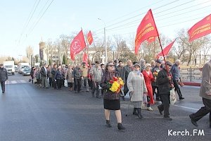 В Керчи коммунисты провели митинг