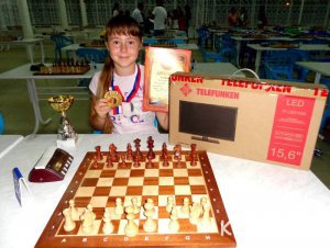 Маграрита Потапова из Керчи представит Крым в шахматном чемпионате России