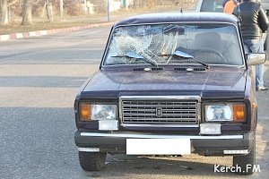 В Керчи автомобиль ВАЗ 2107 сбил пешехода