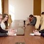 Дмитрий Полонский провел встречу с деканом факультета журналистики КФУ