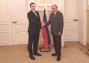 Сергей Поспелов встретился с Постоянным представителем Российской Федерации при Совете Европы в Страсбурге
