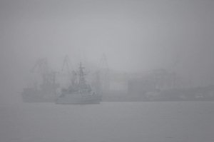 В Керченском проливе туман: движение паромов приостановлено