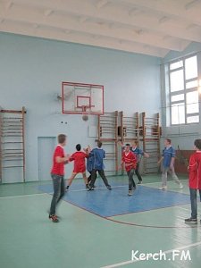 В Керченском профессиональном лицее провели первенство по баскетболу