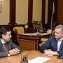 Аксенов провел совещание по вопросу организации работы предприятия «Крымхлеб»