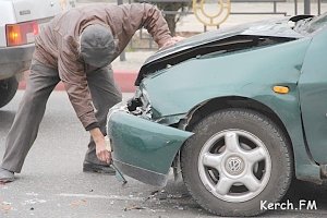 В Керчи ещё одна тройная авария