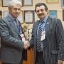 Министр спорта Крыма посетил с рабочим визитом Санкт-Петербург