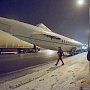 В Ночное Время по Киеву провезли самолет первых лиц государства