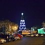 В Севастополе начали установку главной городской елки
