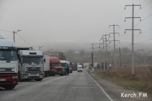Движение через Керченский пролив закрыто из-за густого тумана