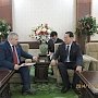 Состоялась встреча К.К. Тайсаева с Послом КНДР в России Ким Хён Чжуном