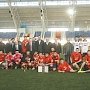 Новосибирск. Команда КПРФ заняла третье место в турнире по мини-футболу