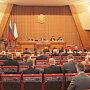 Крымские депутаты приняли часть сессионных вопросов пакетом