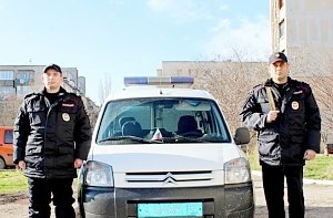 В Евпатории нарядом вневедомственной охраны выявлен факт незаконного хранения наркотиков