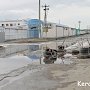 Питьевая вода снова затопила керченские улицы