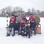 Коммунисты и комсомольцы Белгорода провели товарищеский матч по футболу