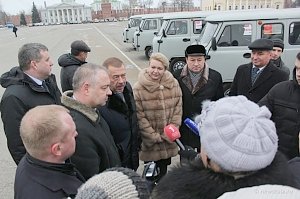 В Туле прошла передача техники Керчи