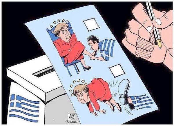 «Свободная пресса»: Грекам надоели команды ЕС и фрау Меркель