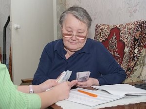 «Почта Крыма» отчиталась о выплате пенсий за январь