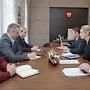 Глава Евпатории Филонов и руководство минэкологии РК обсудили основные проблемы города