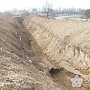 В Столице Крыма ведутся работы по замене магистрального водовода