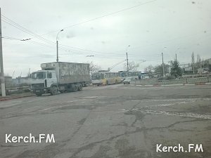 В Керчи троллейбус попал в аварию
