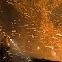 В Ночное Время в Столице Крыма сгорела крыша склада
