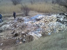 В Сакском районе Крыма ликвидирована несанкционированная свалка строительных отходов