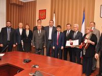 Сергей Аксёнов встретился с делегацией болгарской парламентской партии «Атака»