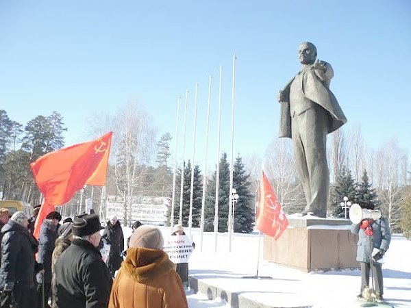 Пензенская область. Зареченцы вышли на митинг