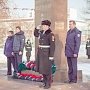 В Омске состоялась церемония возложения цветов к мемориалу Д.М. Карбышева