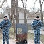 В Евпатории открыли памятник погибшему в Киеве бойцу «Беркута»