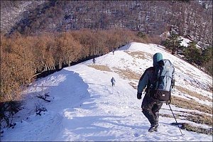 На Ангарском перевале устроят соревнования туристов на снежно-ледовой дистанции